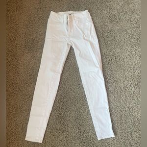 American eagle white jeggings US 0